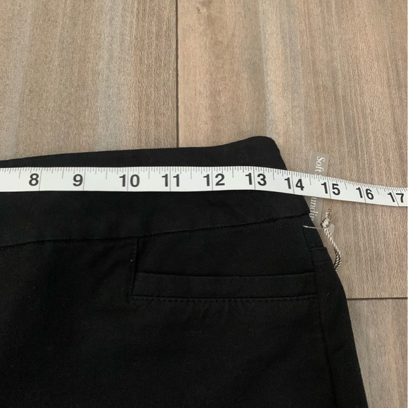 NWT Soft Surroundings superla pull on straight leg pant black size XS - Picture 5 of 9